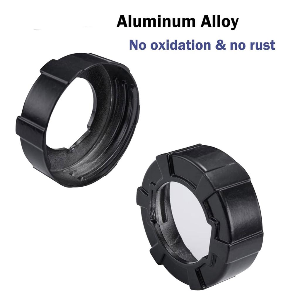 10pcs Sausage Caulk Gun Nozzle Set Includes Plastic Front Caps & Cone Nozzles Simple Installs for Seamless Application