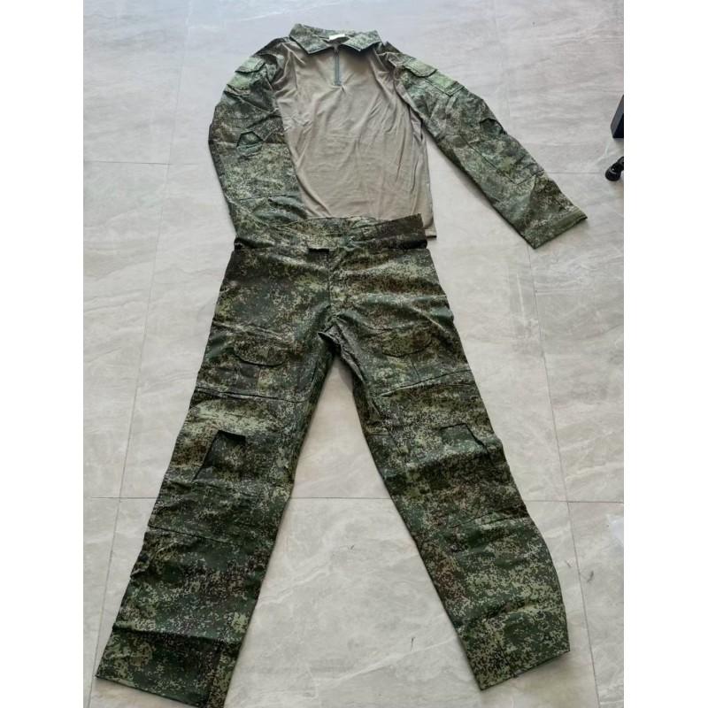 Taktischer Langarm Camouflage Trainingsanzug Outdoor Fitness Militärstil Workout Ausrüstung Atmungsaktiv Langlebig