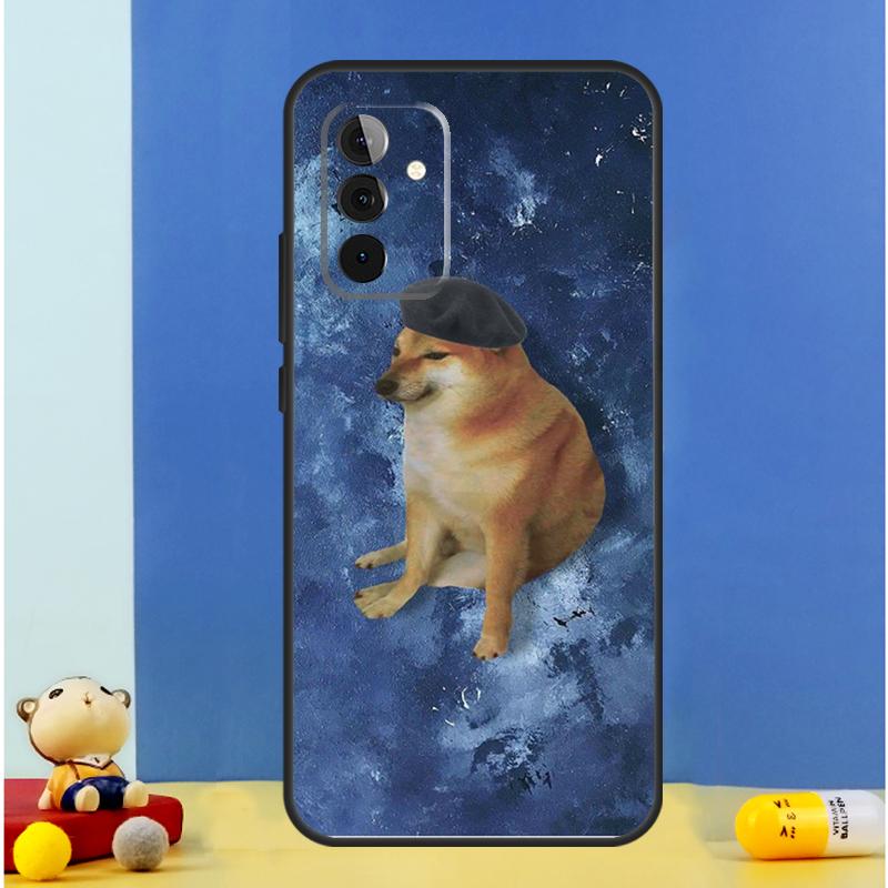 Funny Cheems Doge Case For Samsung Galaxy A54 A34 A14 A13 A23 A33 A53 A52 A32 A12 A56 A36 A16 A15 A35 A55 A17