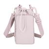 Unisex Crossbody Water Bottle & Phone Bag - Portable Outdoor Sports Storage Bag