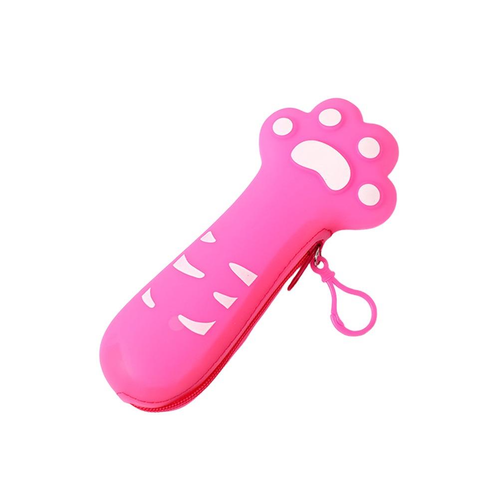 Simulated Fruit Pencil Case Silicone Stationery Pouch Portable Pen Bag  School Office