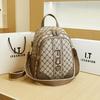 Tide Ladies Backpack Simple Niche Light Luxury Backpack Large Capacity Embroidery Printed Casual Travel Bag