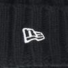 New Era Low Gauge Cuff Knit Free LG Cuff WB Black Hat, Black, Knit,