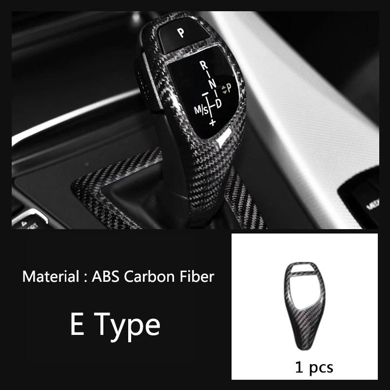 

Car styling Center Console Lid Armrest Box Trim Protective Cover For BMW X5 X6 X7 E70 E71 F15 F16 G05 G06 G07 ABS Carbon fiber E Type