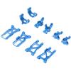 RC Car Upgrade Kit Portable RC Car Aluminum Alloy Upgrade Parts Kit for   4 Tec C8 1Celsius10 Flat Sports Car