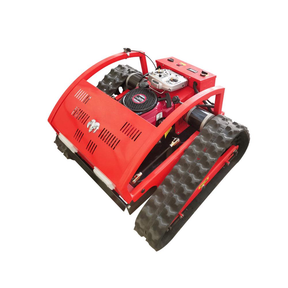 Fully Automatic Remote Control Crawler Lawn Mower and Weed Trimmer for Municipal Greening