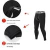 Men's European & American Basketball Compression Tights - Quick-Drying, Outdoor Fitness Base Layer Pants