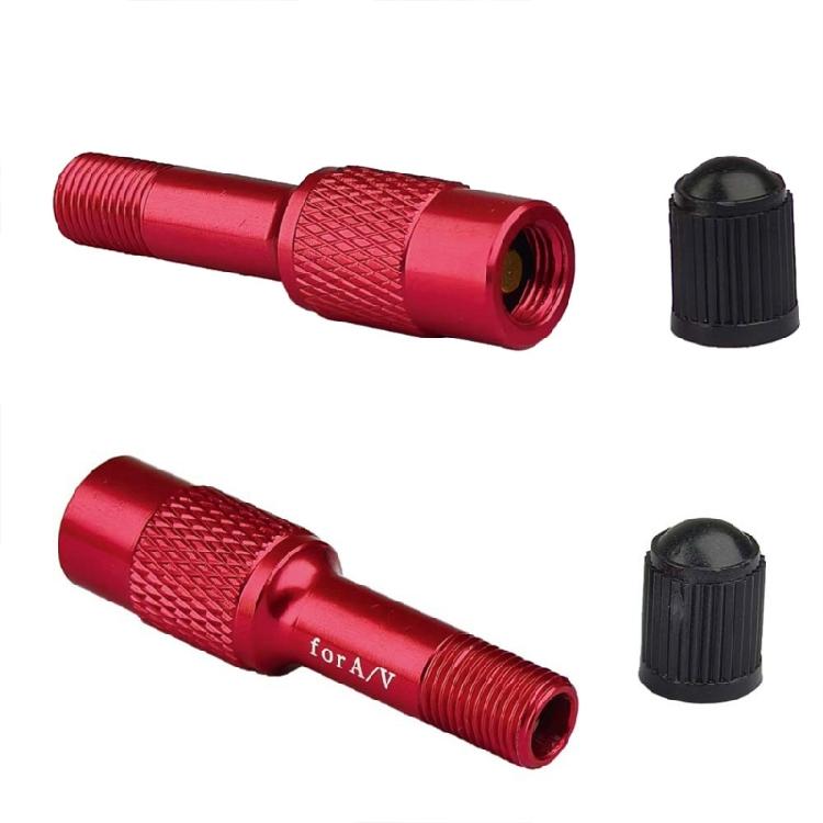 Portables Bike Tire Inflation Extenders Adapters Tyre Valves Extension Adapters for Convenient Tire Maintenances