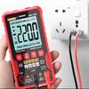 JCD WX666 Tester Digital Mini Multimetru Auto Multimetro True Rms Contor Tranzistor cu NCV Data Hold 4000 de Numărări Lanternă
