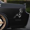 Dancing Girl Sexy Women Pattern Sticker PVC Self-adhesive Vinyl Decal Truck Window Body Styling Decoration Sticker Accessories