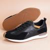 Men's Shoes 2025 Spring New Leather Breathable Sports and Leisure Forrest Gump Shoes Men's Trend Versatile Platform Dad Shoes