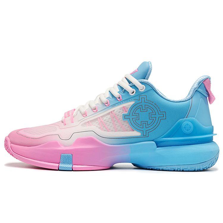 

RIGORER s Hydrogen 2 Colorful Cloud Comfortable Versatile Fabric Low-Top Basketball Shoes Unisex sneaker Cloud-Blue Pink Z122160116-1 42.5