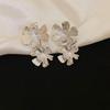 High-End European & American Metal Water Drop Ear Clips - No Piercing, Cool Autumn/Winter Style