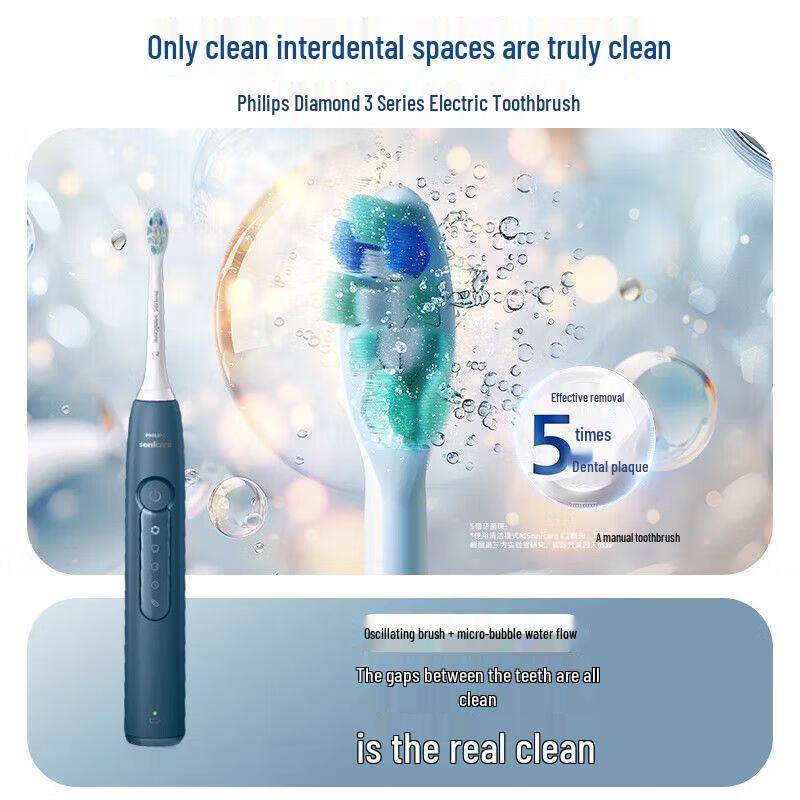 Philips DiamondClean 3 Pro Series Sonic Electric Toothbrush CN Plug (adapter Included)