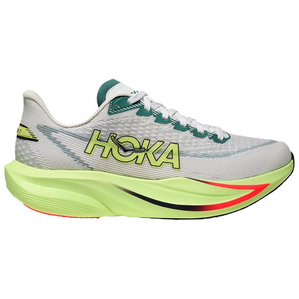 HOKA ONE ONE MACH 7 Running Shoes Unisex White Green 1171904-FYZ