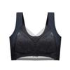 Nahtloser Spitzen-BH in großen Größen für Damen, der ohne Bügel einen schönen Rücken formt und sportliche Akzente setzt – ideal für sportliche Aktivitäten.