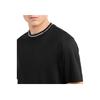 Emporio Armani Logo Letter Trim Round Neck Short Sleeve T-Shirt Men T-shirts Black 6D1T95-1JOSZ-0999