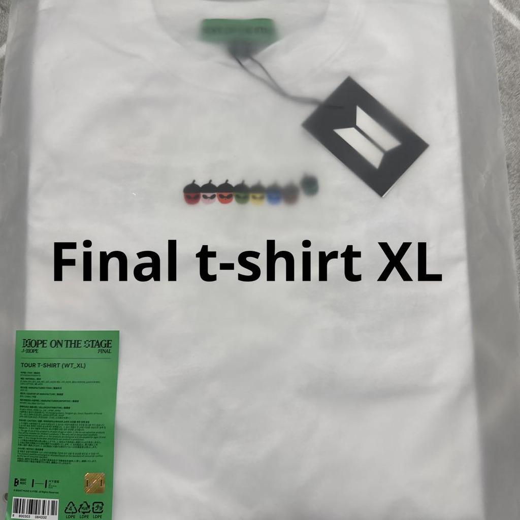 [USED] J-hope HOPE ON THE STAGE FINAL Acorn T-shirt