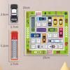 1 Set Magnetisches Parkplatz-Puzzle Stau-Spiel für Kinder Pädagogisches Logisches Denken Spielzeug Zahlen-Schiebe-Puzzle Gehirnjogger Geschenk