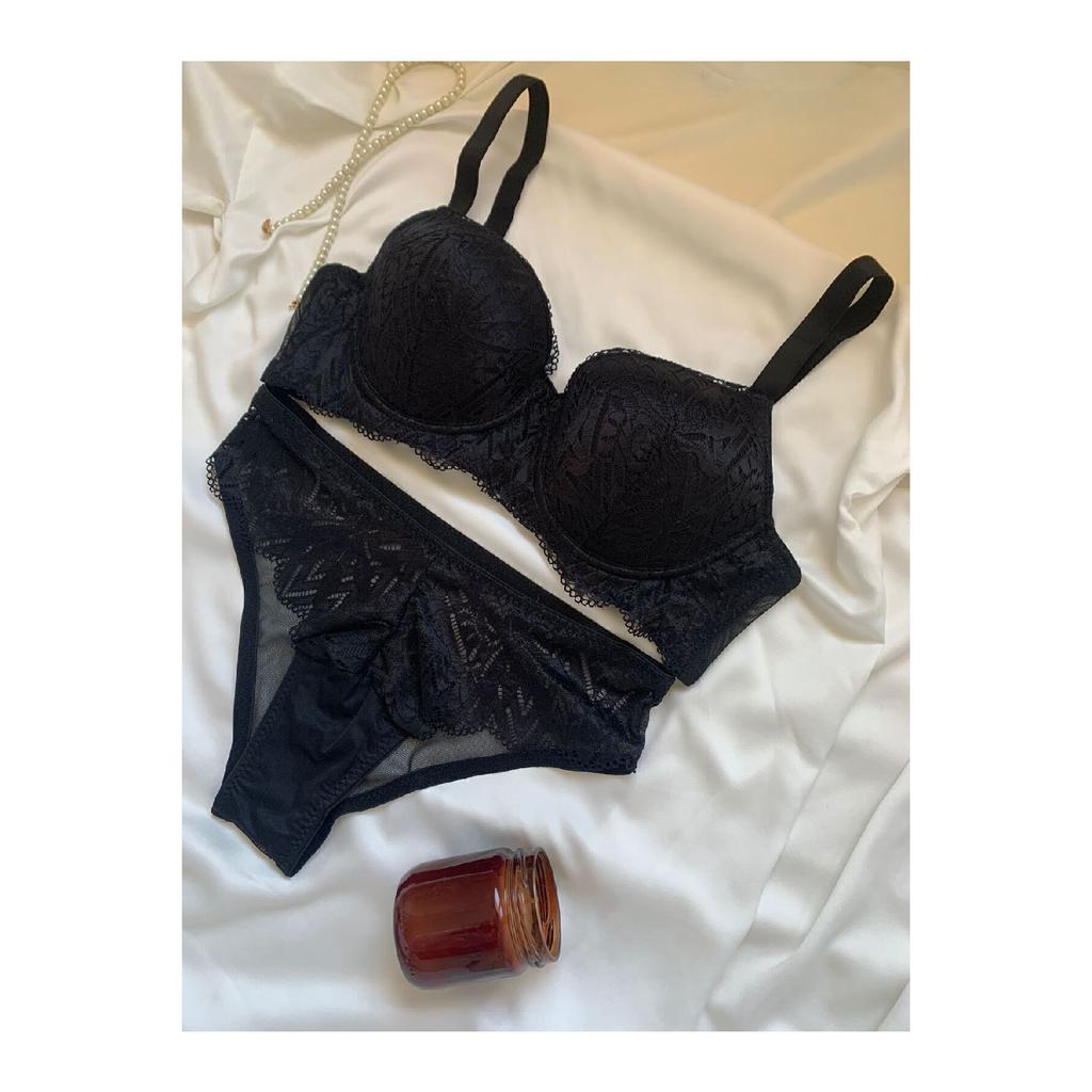New Year's Special Lace C Cup Bra Set