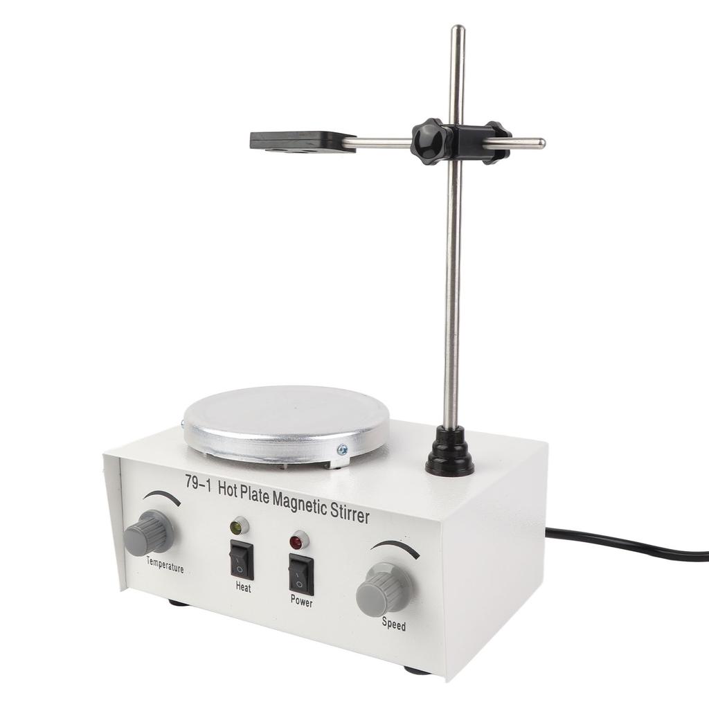 Professional Electric Laboratory Portable Heating Magnetic Liquid Stirrer Mixer MachineEU Plug 220V