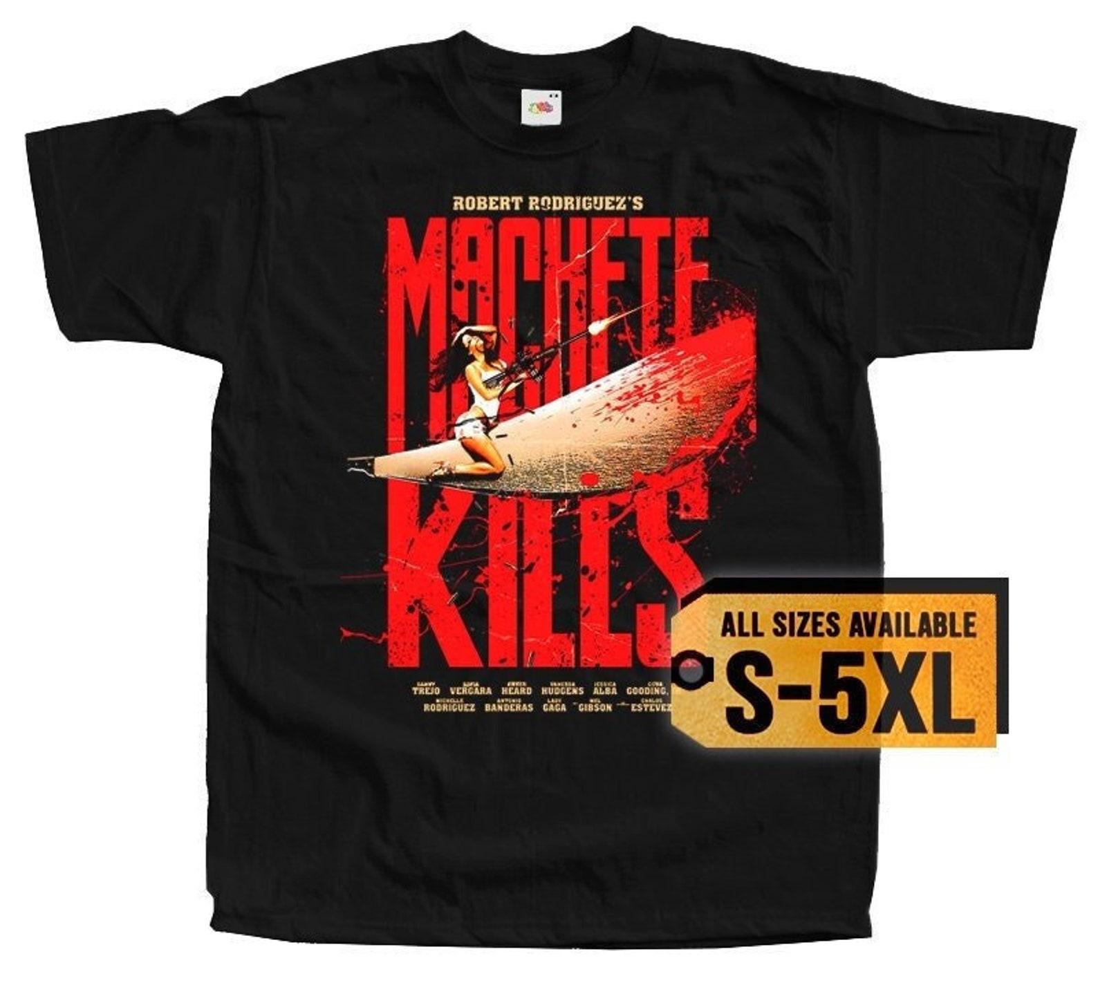 Machete Kills V4 Poster Men T-Shirt all sizes S-5XL L