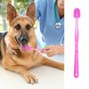 Periuță de dinți pentru animale de companie, super moale, blândă, periuță de dinți pentru pisici, confortabilă, 360 de grade, perie de curățare orală pentru câini, articole pentru animale de companie