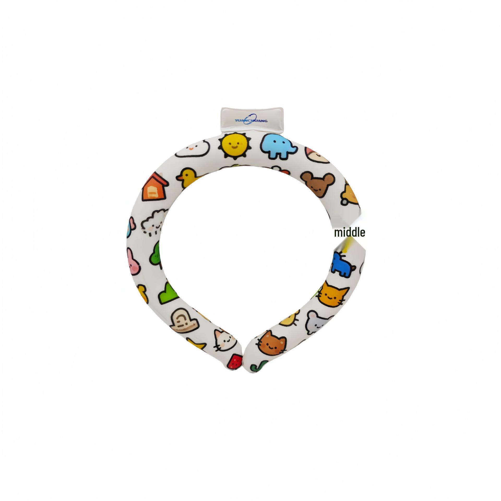 DIY PCM Cooling Neck Ring - 28° Ice Cool for Outdoor Sports