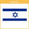 Högkvalitativ 90*150cm Israelisk Flagga Polyestertyg Blå Och Vit