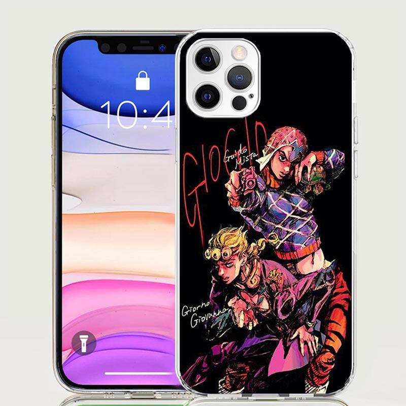 

JoJo Adventure Guido Mista Phone Case For iPhone 17 Air 16 15 Plus 11 14 Pro Max 13 Mini 12 7 8 + SE Pattern Art Customized Cove iPhone 13 Pro