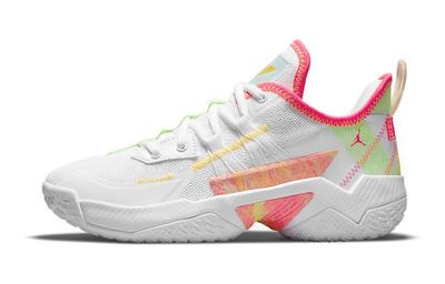 One-Take II White Hyper Pink GS CZ0840-163