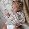 Oryginalna marka Reborn Lalka dla Malucha Sue Sue 24'' 60cm Miękka bawełna Wypchane Tkaninowe Ciało Lalka Reborn Real Jak 3D Malowana Skóra Noworodka Lalka dla Dzieci