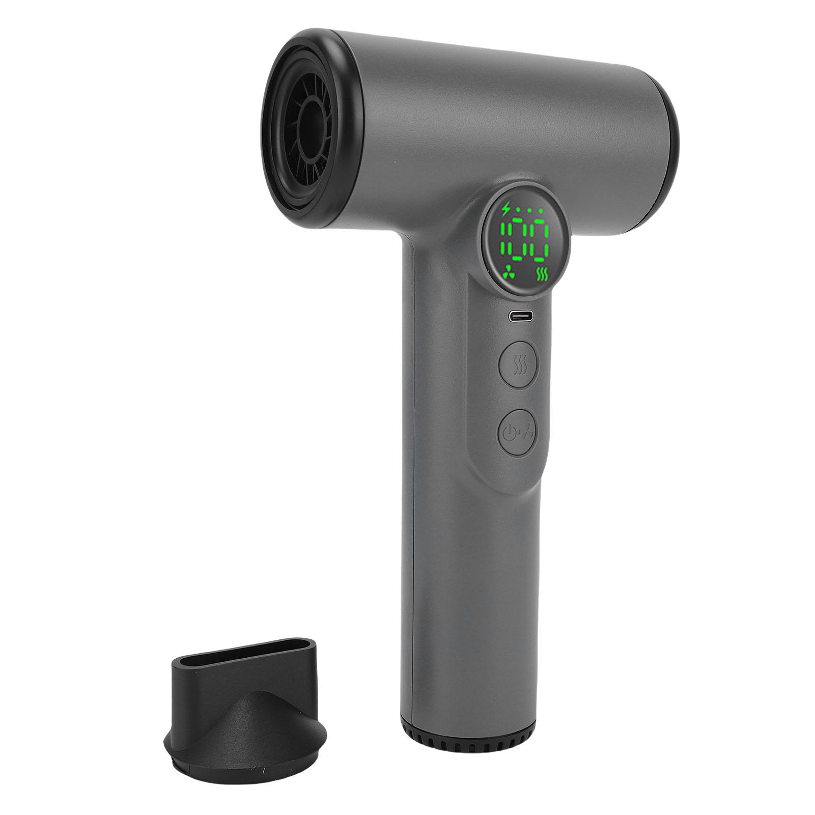 

Беспроводной H Фен 100 Режимов Перезаряжаемый 30000 об/мин Холодный Горячий Воздух Портативный Фен для Студенческого Общежития