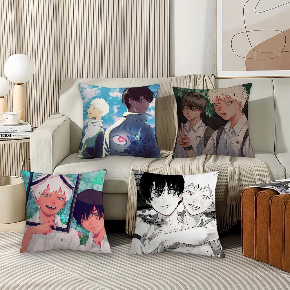 Anime The S-Summer H-Hikaru D-Died Pillow Case Office Cushions Suitable For Sofa Car Bedroom Decorative Cushion Cover