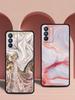 Vintage Marble Phone Case For Oppo Reno 13 12 11 10 7 F Find X5 X6 A98 A80 A79 A78 A57 A54 A31 A17 Pro 5G Soft TPU Cover Fundas