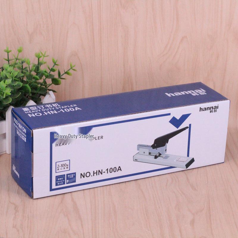 Grampeador de Uso Pesado Huapuda 0100, Grampeia 100 Páginas com Grampos 23/13