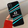George Russell Case For Xiaomi Redmi Note 14 13 12 10 11 Pro 11S 12S Cover For Redmi 15 15C 13C 10C 12C 14C