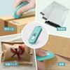 Magicfour Cardboard Cutter, Ceramic Magnetic Mini Cutter, Box Opener, Small, Automatic Retractable, with Keychain Hole, Portable, for Opening Envelope