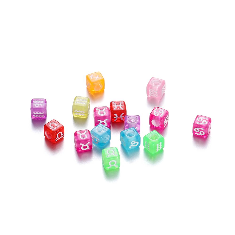 20g/lot Mixed Bowknot Beads Star Heart Butterfly Acrylic Spacer Bead for Jewelry Making DIY Bracelets Necklace Accessories