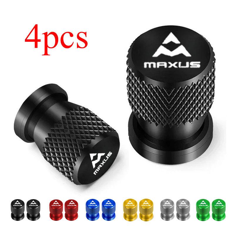 Car Wheel Tire Valve Caps Tyre Stem Covers Airdust Waterproof Accessories  For Maxus T60 D60 D90 D20 T70 T90 G10 G20 Auto