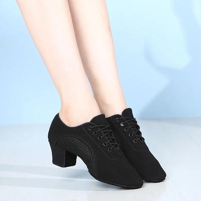 Latin Dance Shoes Jazz Ballroom Dancing Shoe Woman High Heels Children Training Modern Tango Women Sneakers Female Ballet