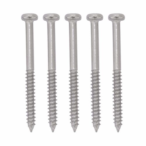Pack of 50 Pickup Screws for JB Basses. High-quality, Rust-resistant, and Durable Pickup Mounting Screws.