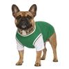 Baseball Style Dog Jersey Fake Two-Piece Pet T-Shirt Breathable Sporty Dog Clothes for Large Dogs Labrador Golden Retriever