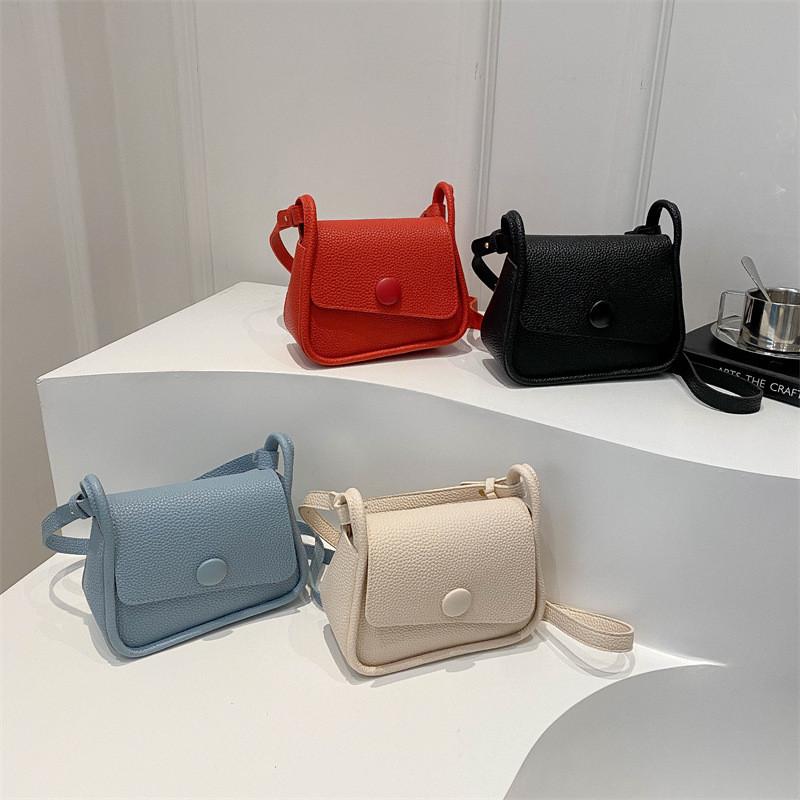 Womens Small Pu Square Bag With Soft Structure For Casual Street Fashion