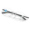 Unisex Square Progressive Multifocal Glasses Men Women Trendy Rimless Reading Glasses Vintage Blue Light Blcoking Eyeglasses