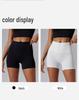 Women's Quick-Dry Stretchy Sports Shorts with Side Pocket for Yoga and Tennis