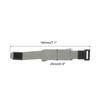 uxcell Guitar Mute Wrap 180mm x 25mm Noise Reducer for and Gray Band, Guitar, Bass, Ukulele,
