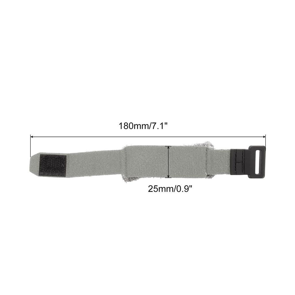 uxcell Guitar Mute Wrap 180mm x 25mm Noise Reducer for and Gray Band, Guitar, Bass, Ukulele,