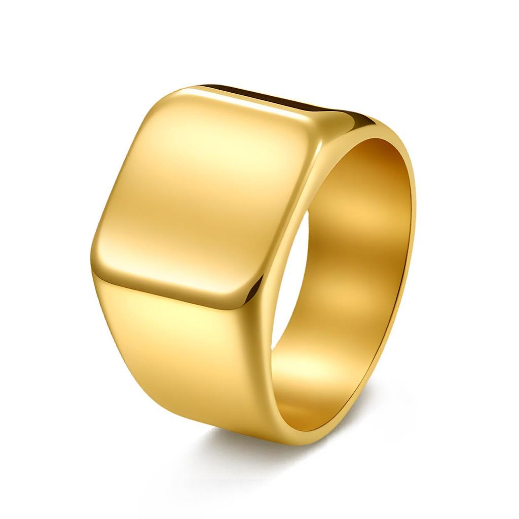 Versatile Fashionable Stainless Steel Men's Ring