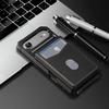 For iPhone Air Magnetic Case Detachable Card Slot Kickstand Leather + TPU Phone Cover